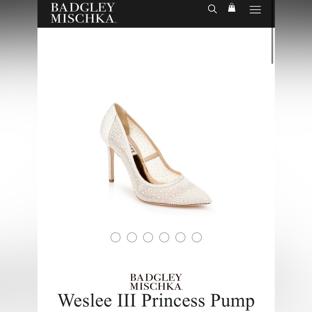 Badgley Mischka Weslee III Princess Pump